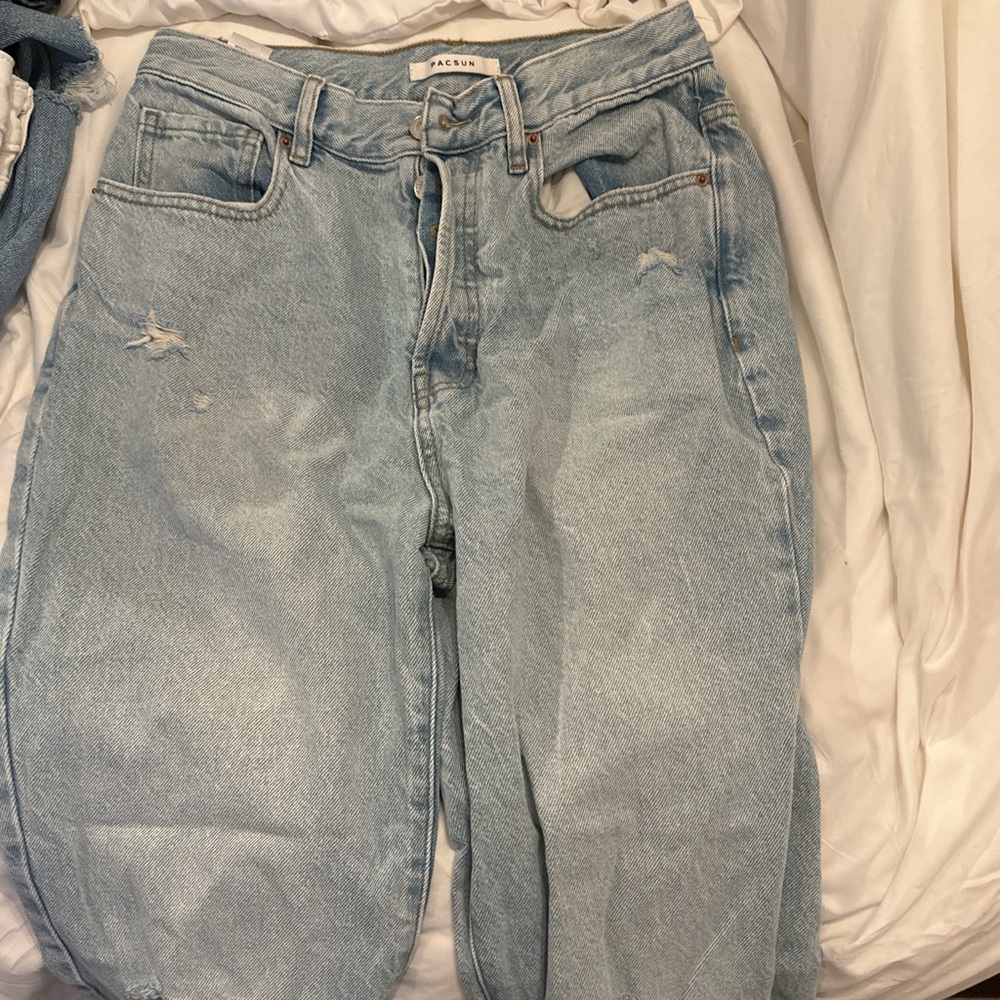 Pacsun ripped jeans worn once